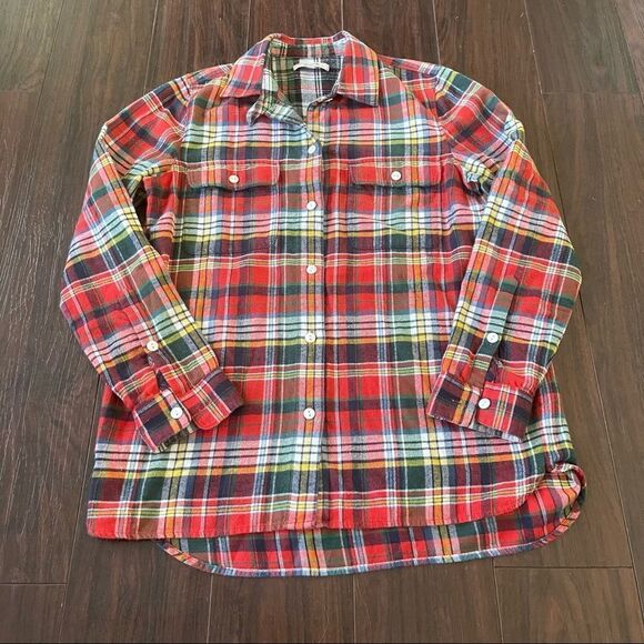 Madewell 1937 Womens Buffalo Plaid Flannel Size Small Multicolor - Picture 1 of 4